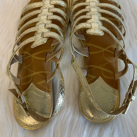 Sam & Libby Metallic Strappy Sandals - Picture 5 of 7